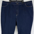 Old Navy Jeans 28 Long High Rise Straight Leg Plus Size Womens Dark Blue