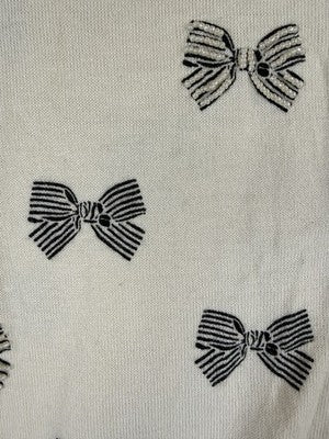 Talbots Cardigan Sweater 3X Ivory Button Front 3/4 Sleeve Cotton Blend