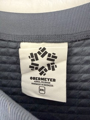Obermeyer Explorer Tech Crew Mens 2XL Sweatshirt Pullover Cement New NWT