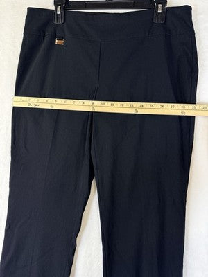 Alfani Pull On Pants Women 14 Short Black