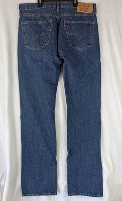 Levis 501 Jeans 36x36 Mens Blue Button Fly Levi’s