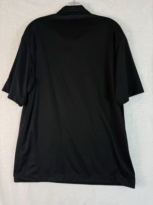Tau Kappa Epsilon Shirt Medium Nike Polo Black Mens Fraternity Embroidered TKE
