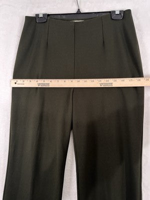 Coldwater Creek Ponte Perfect Holly Trousers Small Petite Green Pull On Pants