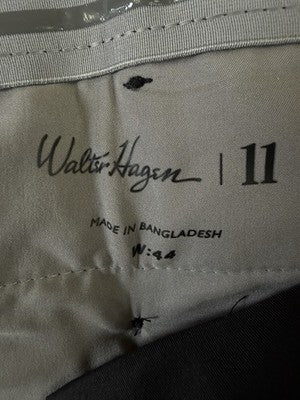 Walter Hagen Golf Shorts 44 Black Perfect 11 Mens 10” Big Tall New NWT