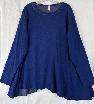 North Star Base Womens Top XL Long Sleeve Shirt XL Double Layer Angel Tee