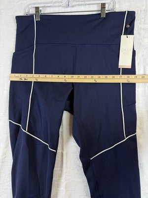 Calia Leggings XXL Dash Cold Weather Insulated Navy Blue Cold Weather New NWT