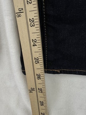 American Eagle Artist Crop Jeans 6 Womens Dark Blue