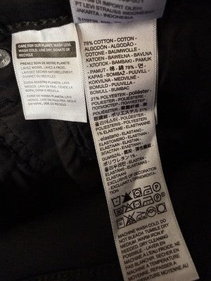 Levis 318 Shaping Wide Leg Jeans 30 Womens Black 30x30 Levi’s New NWT