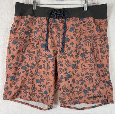 Patagonia Board Shorts 34 Mens Stretch Planing Boardshorts 9” Unlined