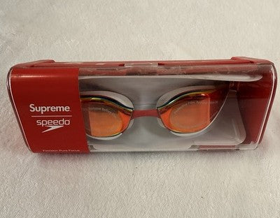Supreme X Speedo Swim Goggles SS20 Fastskin Pure Focus Red New