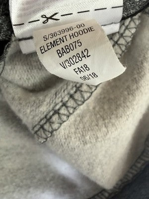 Gap Fit All Elements Hoodie Small Womens Gray Long Sleeve Full Zip Jacket GapFit