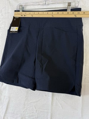 Walter Hagen Golf Shorts Medium Womens Pull On Navy Blue Sculpt Lady New NWT
