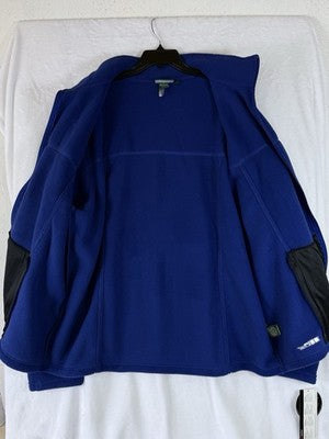 LL Bean Fleece Jacket XXL Tall Mens Blue Polar Fleece Full Zip Vintage New NWT
