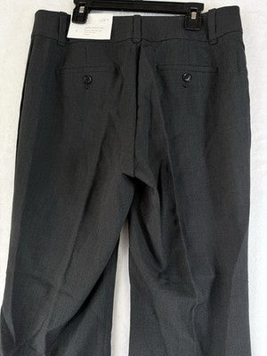 Ann Taylor Loft Julie Pants Size 4 Boot Cut Gray Stretch Trousers Women New