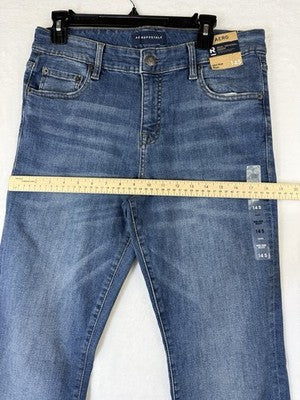Aeropostale Jeans Women 14 Short Mid Rise Boot Cut Blue New NWT