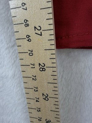 Gloria Vanderbilt Pants 6 Red Knit Skinny 5 Pocket Stretch Womens