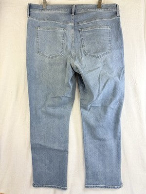 Gap Vintage Slim Mid Rise Jeans 34 18 Women Light Blue Wash New NWT