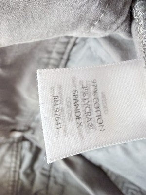 J Jill Shorts 10 Stretch Gray Chino Roll Cuff