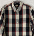 J Crew Sunwashed Oxford Shirt Medium Mens Button Up Long Sleeve