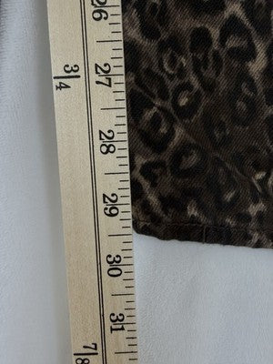 Levis Baggy Dad Jeans 24 Womens Leopard Print 24x30 Mid Rise Denim New NWT