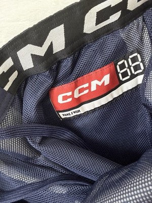 CCM Hockey Lightweight Rink Suit Pants Large Navy Blue Mens Tactical Cool