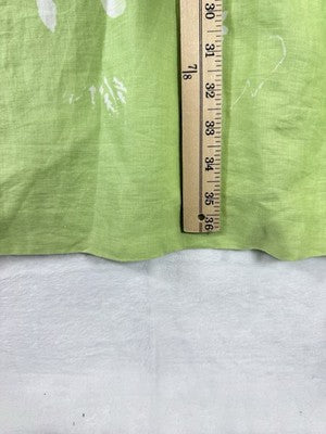 J Jill Love Linen Dress Medium Petite Sleeveless Shift Floral 100% Linen Womens