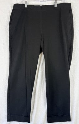 J Jill Premium Bi Stretch Pants Black 18 Womens