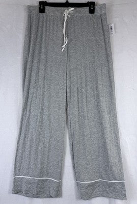 Gap Pajama Pants Large Petite Gray Womens Softest Modal PJ Sleep New NWT