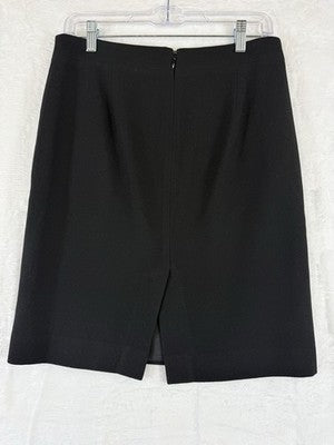 J Crew The Pencil Skirt 4 Black Wool Blend Womens