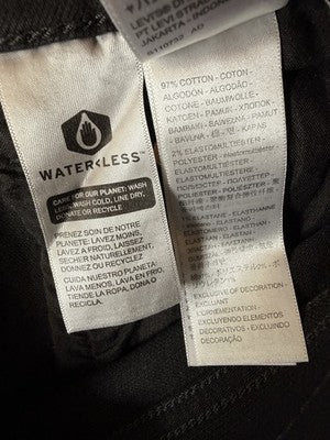 Levis Ribcage Straight Ankle Jeans 29 Womens 25x29 Black Levi’s New NWT