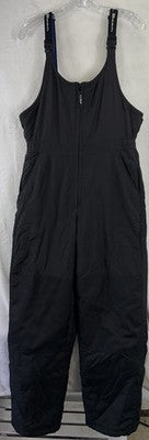 LL Bean Kids Snow Pants 16 XL Black Bibs Winter Ski Boys Girls