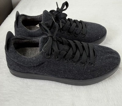 Allbirds Womens 6 Wool Pipers Shoes Natural Black Piper Sneakers