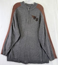 Harley Davidson Sweater Mens XL Gray Logo Wool Blend *FlawRead