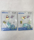 Monsters Inc Jibbitz Crocs Charms Boo Sully Mike Lot Of 9 - 2 Packs New