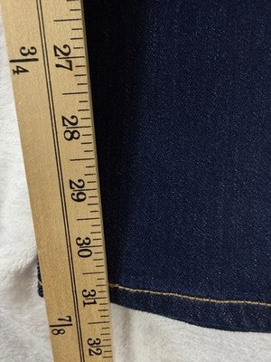 Old Navy Maternity Jeans Wow Skinny Full Panel 10 Long Womens Dark Blue New NWT