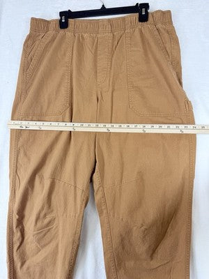 Old Navy High Rise Pulla Utility Pants XL Tall Womens Pull On Cotton Stretch