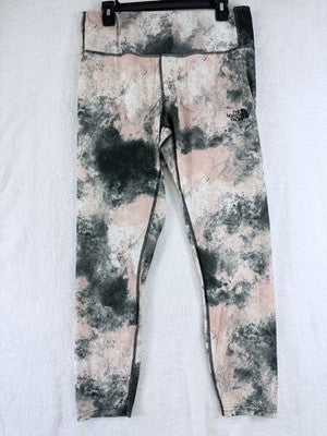 The North Face XL Womens FD Pro 160 Tights Pink Gray Workout