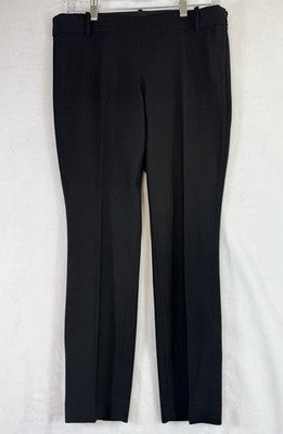 J Crew Minnie Pants 4 Black Wool Blend Stretch Womens