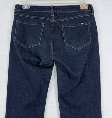 MNG By Mango Jeans Size 10 EU 42 Dark Blue Dinah Skinny Minimalist Womens