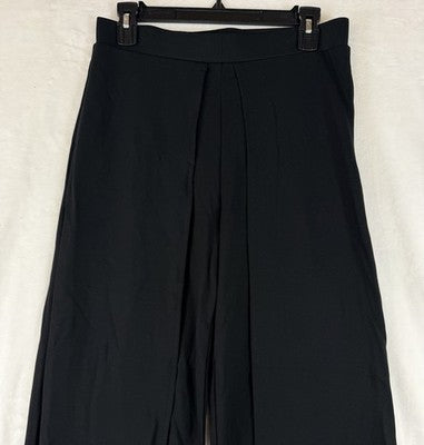 Betabrand Pants Medium Black Knit Pull On Dress Pants Yoga Pants Flowy