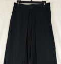 Betabrand Pants Medium Black Knit Pull On Dress Pants Yoga Pants Flowy