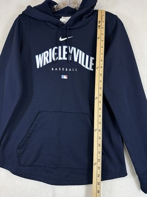 Nike Cubs Wrigleyville Sweatshirt Small Mens Blue Hoodie