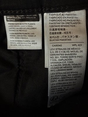 Levis 311 Shaping Skinny Jeans 32 Womens Black 32x30 New NWT