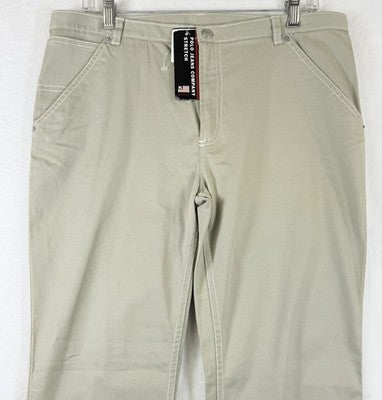 Vintage Polo Ralph Lauren Jeans Company Pants 12 Beige Deadstock Y2K New NWT