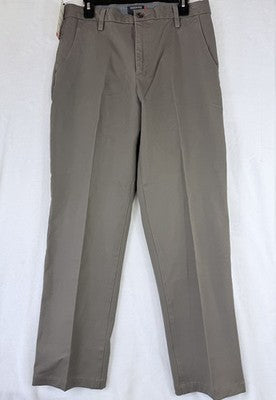 Dockers Smart Flex 360 Pants 33x32 Mens Workday Khakis Brown Classic Fit New NWT