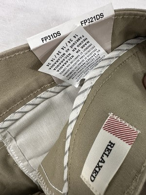 Dickies Relaxed Fit Work Pants Size 14 Tan Khaki Brown Cotton Stretch Womens NEW