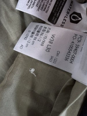 Dockers Signature Khaki Slim Fit 38x20 Mens Black Pants Flat Front New NWT