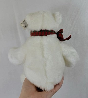 Gund Teddy Bear Plush Klondike Jr 88823 Polar Bear White Stuffed Tags 12”