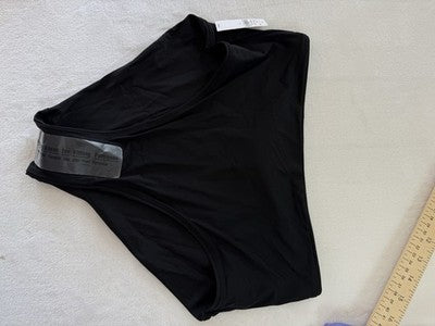 Gap High Rise Bikini Bottom Small Black Women Swimsuit New NWT