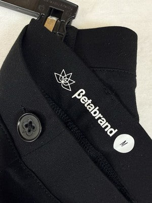 Betabrand Crop Pants Medium Black DPYP Womens